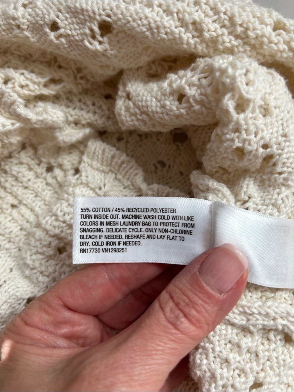 Target Universal Thread Boho Crochet Top - Picture 4 of 8